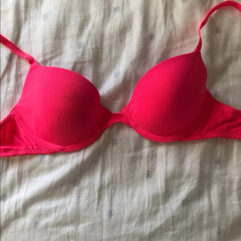 Hot pink VS bra